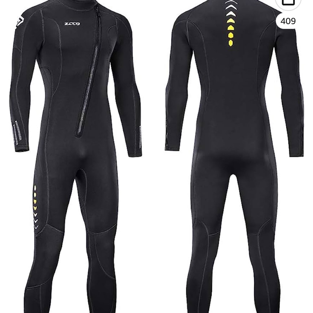 ZCCO Ultra Stretch 3mm Neoprene Wetsuit Men L